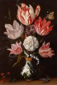 Una naturaleza muerta de tulipanes y otras flores Ambrosius Bosschaert